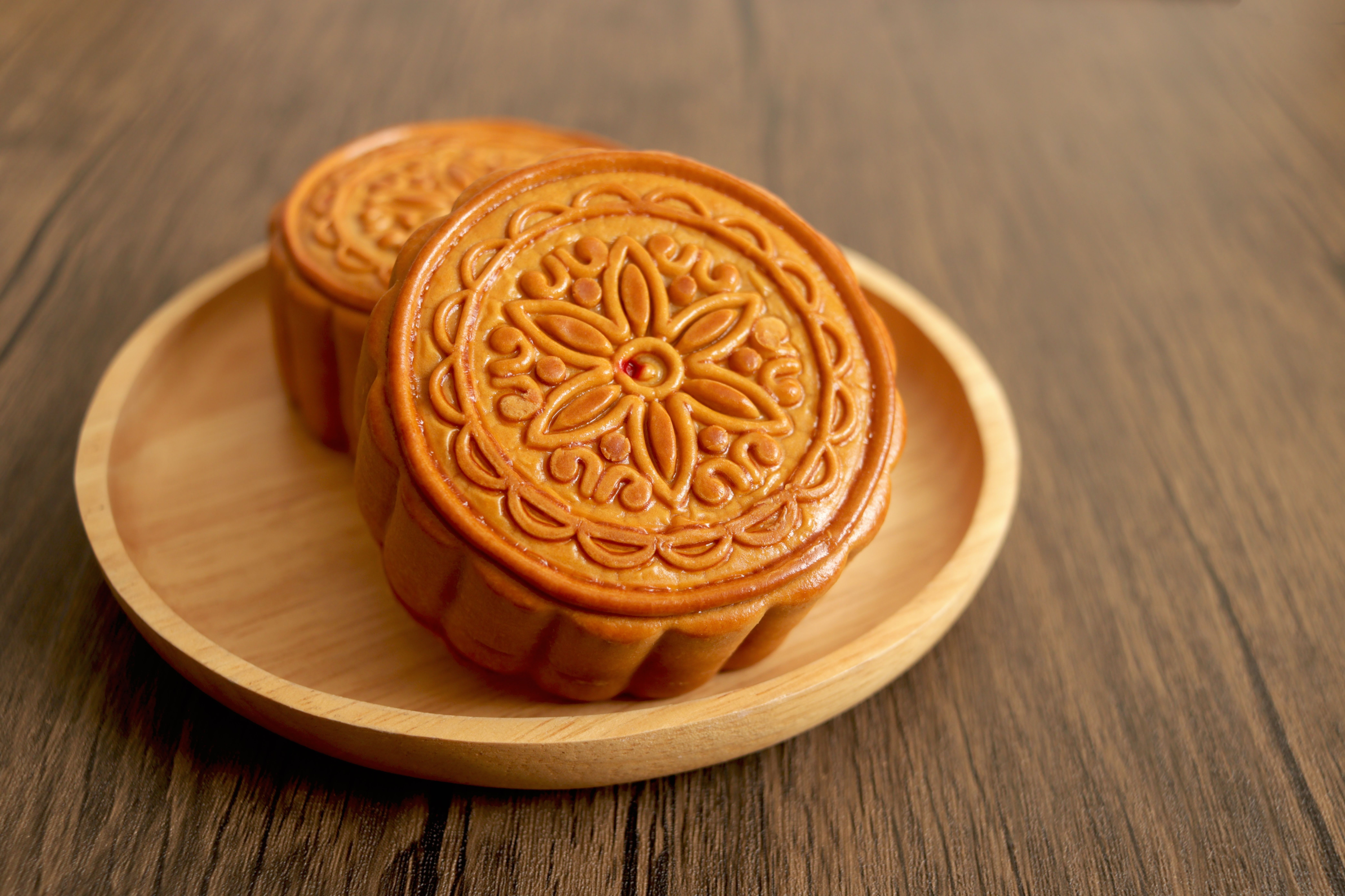 Authentic Mooncakes With Various Flavors